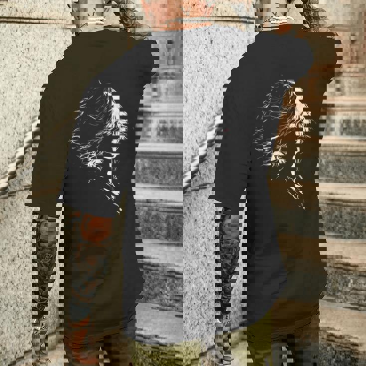 Anime Manga Gráfico Abstracto Arte Anime Camiseta Hombre Estampado Espalda Regalos para él