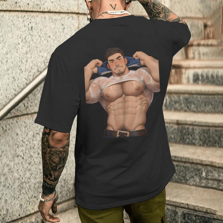 Barazoku Bara Tiddies Pecs Gay Men Queer LGBT MLM Muscle Men's Back ...