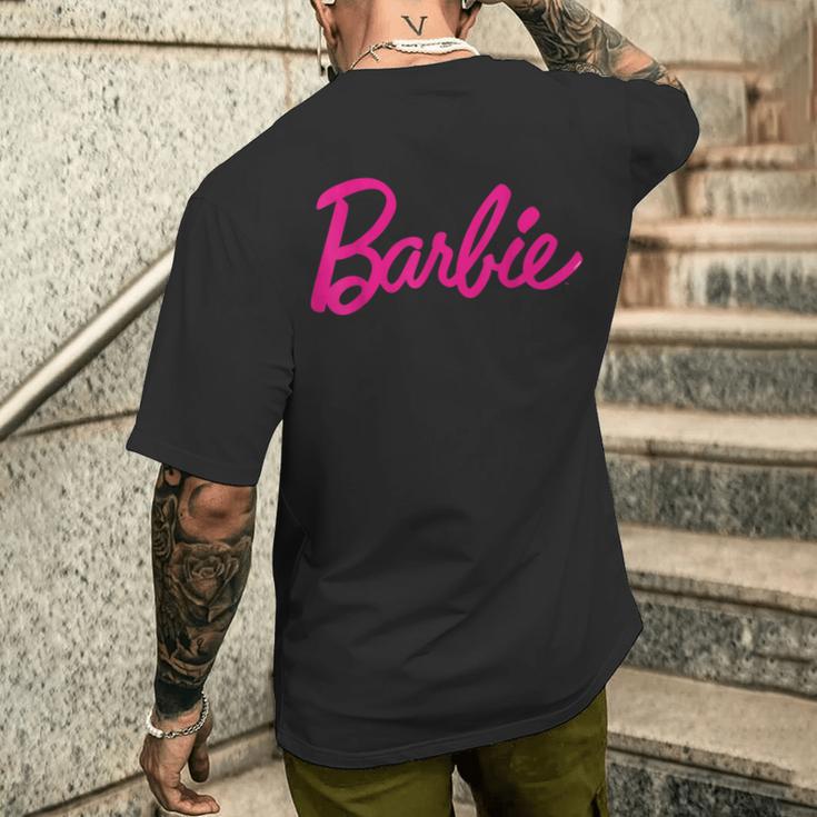 Barbie Official Barbie Logo Ladies Multi Colour T-Shirt mit Rückendruck Geschenke für Ihn