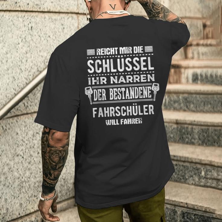 Beginner Driving License T-Shirt mit Rückendruck Geschenke für Ihn