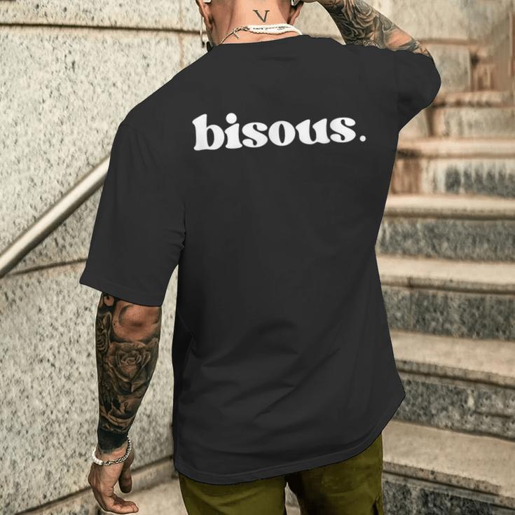 Bisous S T-Shirt mit Rückendruck Geschenke für Ihn