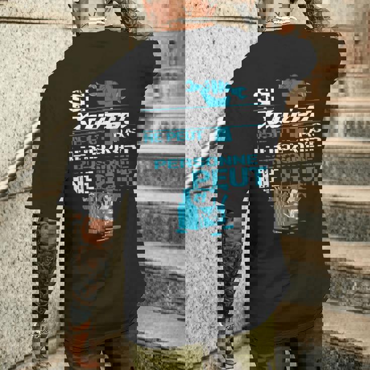 Cadeau Drôle Si Xavier Ne Peut Pas Le Réparer T-shirt imprimé au dos Cadeaux pour lui
