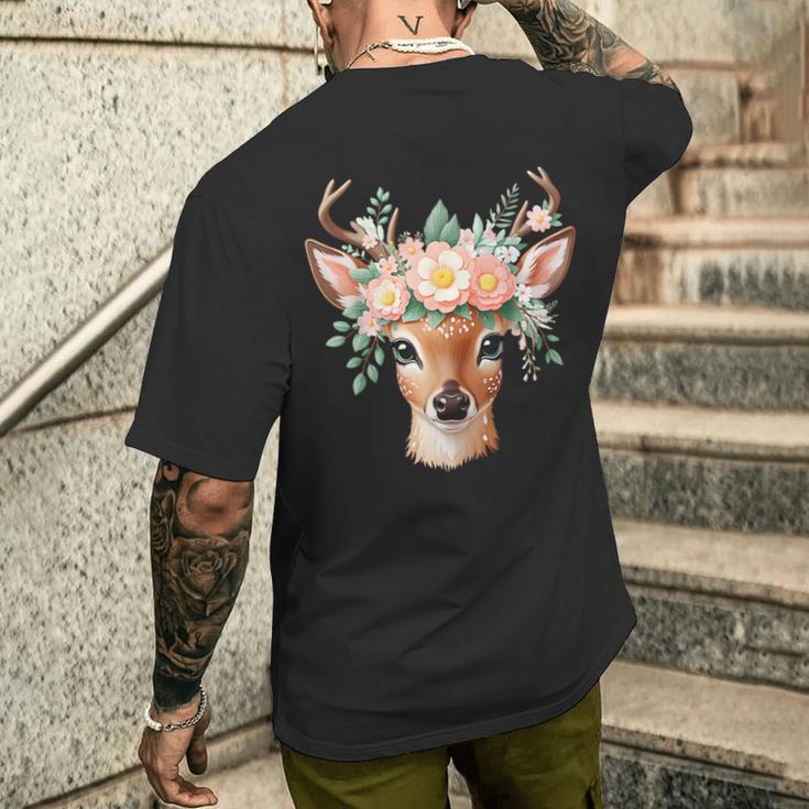 Carnival Deer Costume X Carnival Reindeer T-Shirt mit Rückendruck Geschenke für Ihn