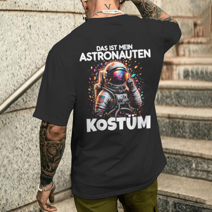 Carnival Space Suit Space Astronaut Costume T-Shirt mit Rückendruck Geschenke für Ihn