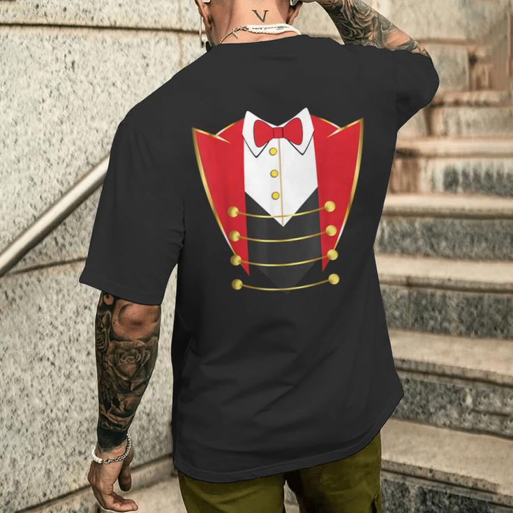 Circus Director Circus Frac T-Shirt mit Rückendruck Geschenke für Ihn