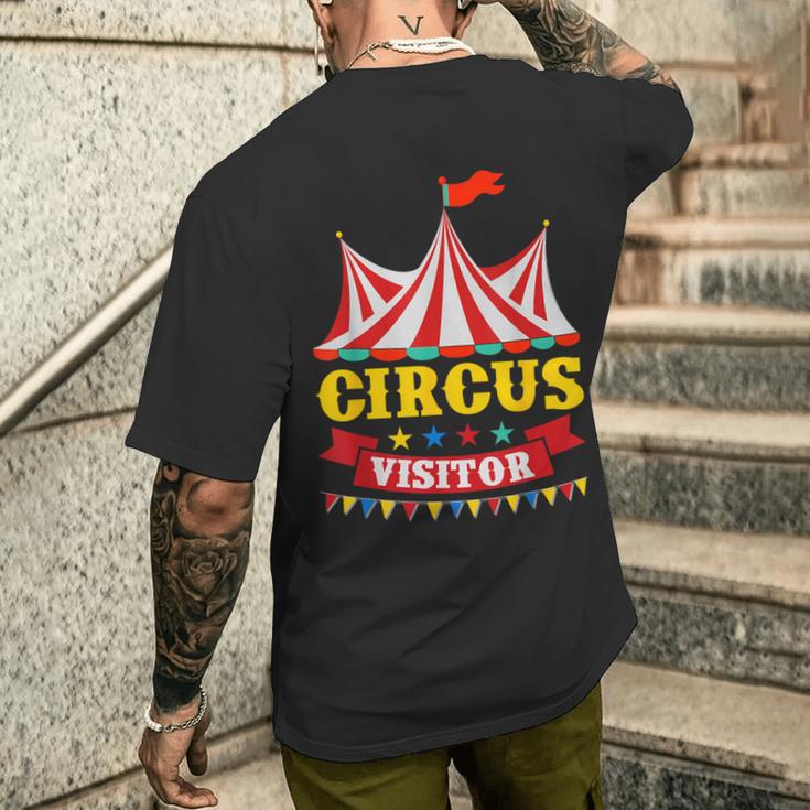 Circusisitor Artist Circus T-Shirt mit Rückendruck Geschenke für Ihn