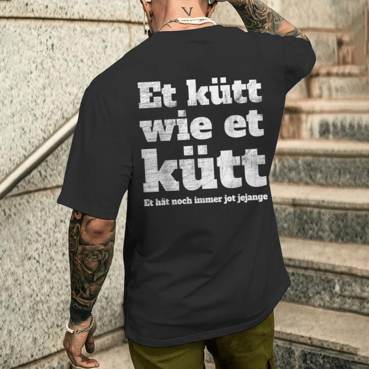 Cologne Et Kütt Wie Et Kütt Kölsch Fan Carnival In Cologne Cologne T-Shirt mit Rückendruck Geschenke für Ihn