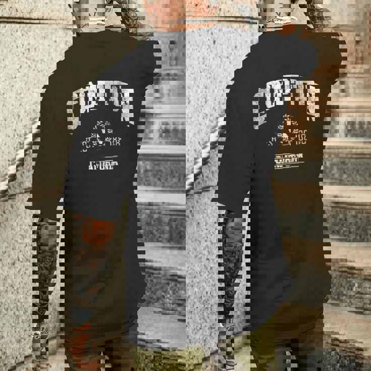 Compton Ca California T-shirt imprimé au dos Cadeaux pour lui