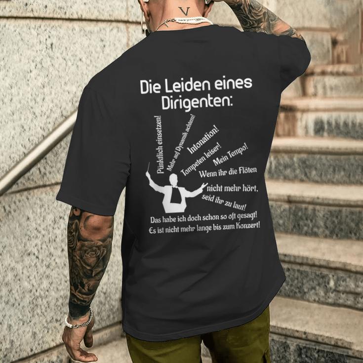 Conductor Choir Conductor Orchestra Joke T-Shirt mit Rückendruck Geschenke für Ihn