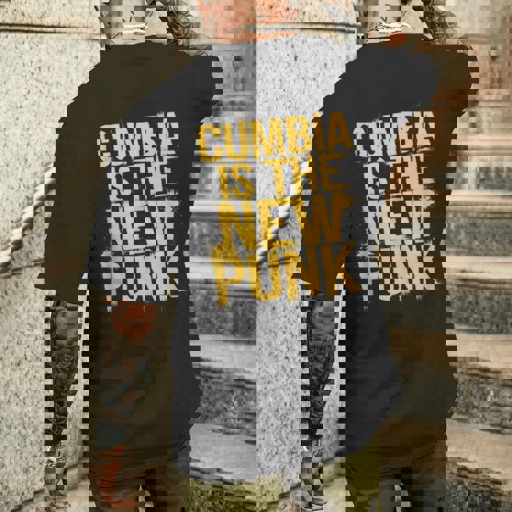 Cumbia Es El Nuevo Punk Bold Sin Mangas Camiseta Hombre Estampado Espalda Regalos para él