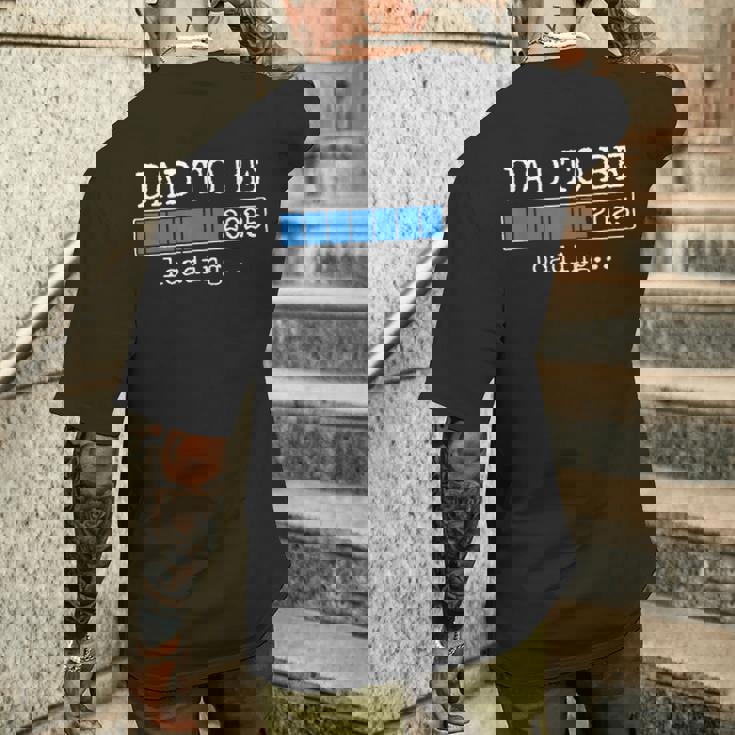 Dad To Be 2025 Dad Est 2025 Daddy To Be Promoted To Daddy Men's T-shirt Back Print Gifts for Him