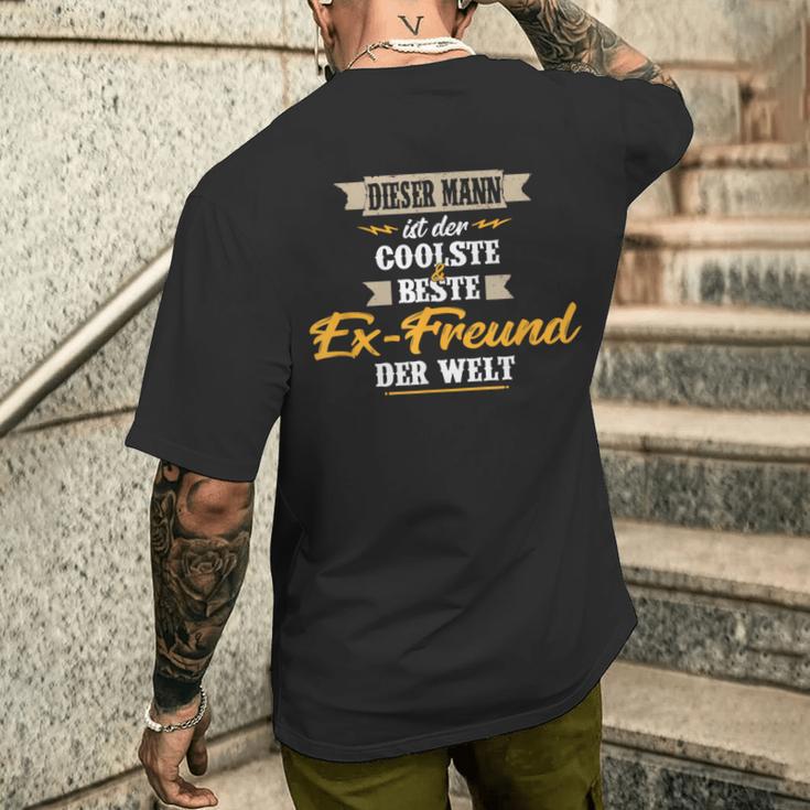 Das Mann Ist Der Beste Ex-Freund Der Welt T-Shirt mit Rückendruck Geschenke für Ihn