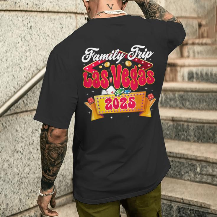 Family Trip Lasegas 2025 acation Lasegas Lover T-Shirt mit Rückendruck Geschenke für Ihn