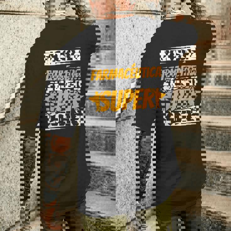 Farmacéutica Regalos Divertidos Camiseta Hombre Estampado Espalda Regalos para él