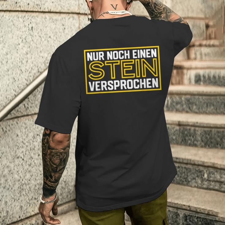 Geologist Geologist Geologie Minerals Geologist T-Shirt mit Rückendruck Geschenke für Ihn