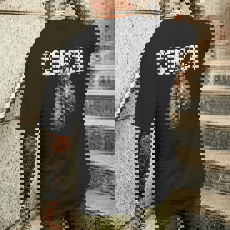 Guantes De Boxeo Boxeo Artes Marciales Mixtas Estilo Retro Camiseta Hombre Estampado Espalda Regalos para él