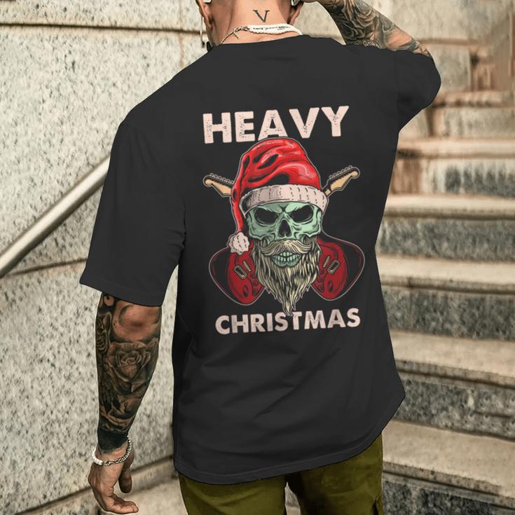 Heavy Metal Navidad Rock Navidad Camiseta Hombre Estampado Espalda Regalos para él