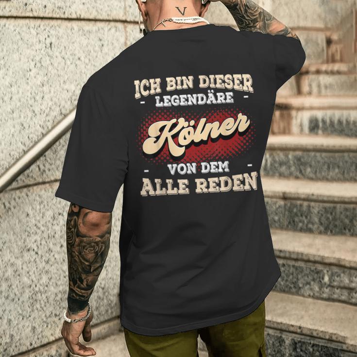 Ich Bin Dieser Legendäre Kölner Köln T-Shirt mit Rückendruck Geschenke für Ihn