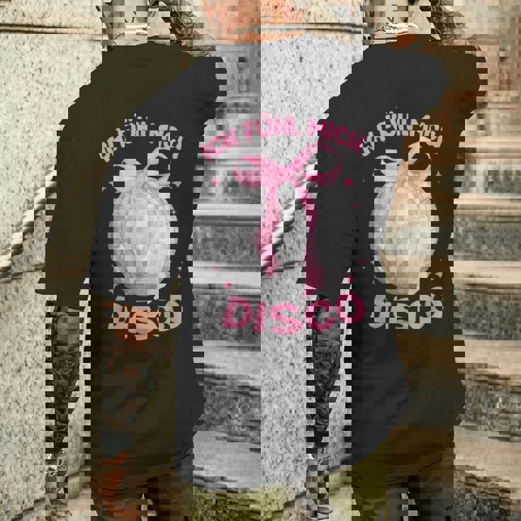 Ich Fühl Mich Disco Party T-Shirt mit Rückendruck Geschenke für Ihn