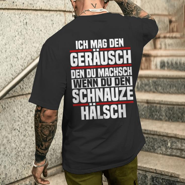 Ich Mag Den Kahr Du Machsch Wenn Du Den Schnauze Ich Mag Den K T-Shirt mit Rückendruck Geschenke für Ihn