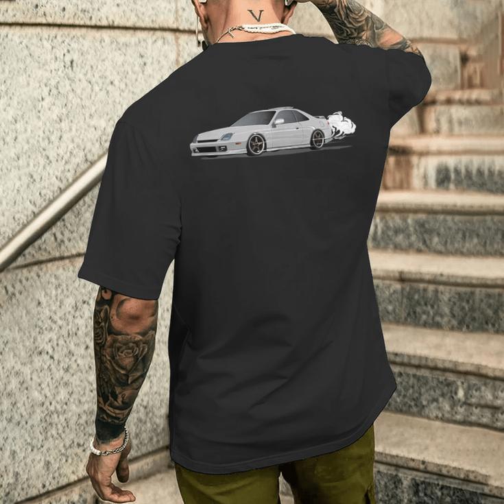 Jdm Prelude Bb5 Si Illustrated Graphic T-Shirt mit Rückendruck Geschenke für Ihn