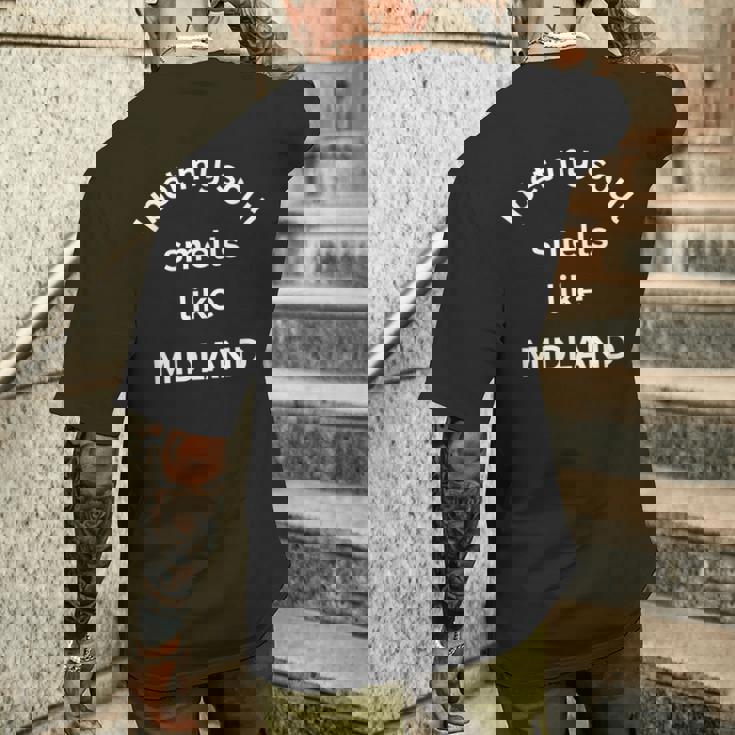 Je Parie Que Mon Âme Sent Comme Laille Natale De Midland Texas T-shirt imprimé au dos Cadeaux pour lui