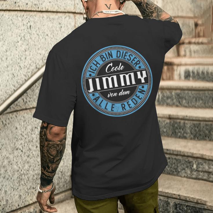 Jimmy Ich Bin Dieser Cooler Jimmy T-Shirt mit Rückendruck Geschenke für Ihn