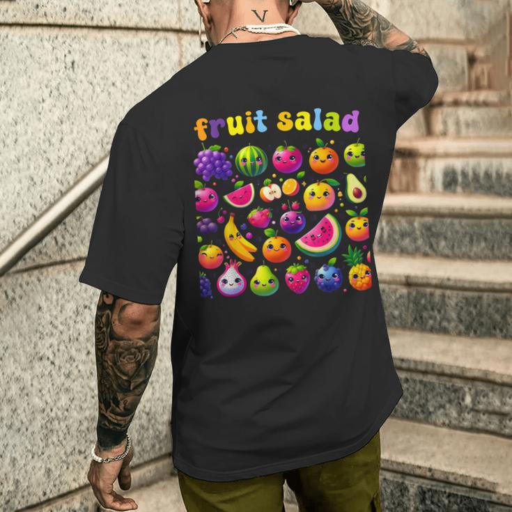 Jolie Salade De Fruits Et Bon Été T-shirt imprimé au dos Cadeaux pour lui