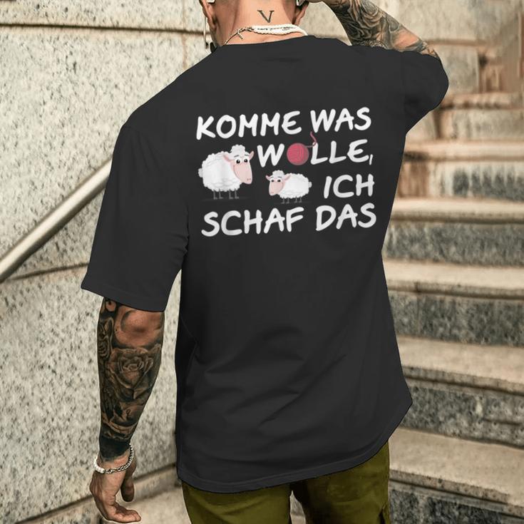 Komme Was Wollen S T-Shirt mit Rückendruck Geschenke für Ihn