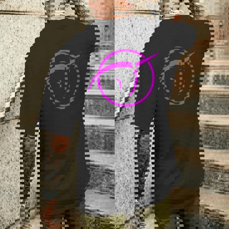 La Licorne Rose Invisible T-shirt imprimé au dos Cadeaux pour lui