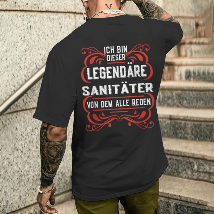 I Am This Legendary Paramedic T-Shirt mit Rückendruck Geschenke für Ihn