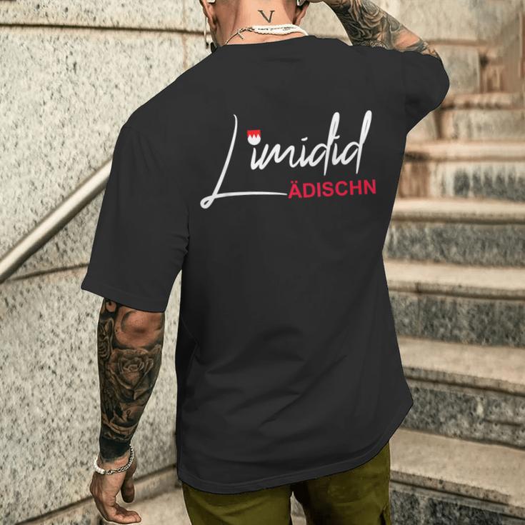 With Limidid Ädish Dialect Coat Of Arms T-Shirt mit Rückendruck Geschenke für Ihn