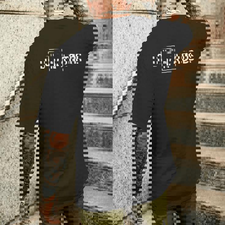 Los Odio A Todos Lo Na A Todos Lo Sodio A Todos Camiseta Hombre Estampado Espalda Regalos para él