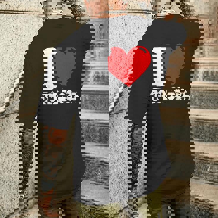I Love Tolosa Camiseta Hombre Estampado Espalda Regalos para él