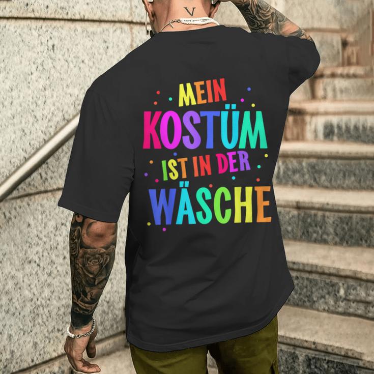 Mein Kostüm Ist In Der Wäsche My Costume Is T-Shirt mit Rückendruck Geschenke für Ihn