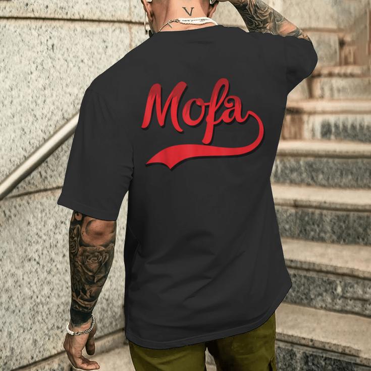 Mofa Hercules Fan Scooter 25 Kmh T-Shirt mit Rückendruck Geschenke für Ihn