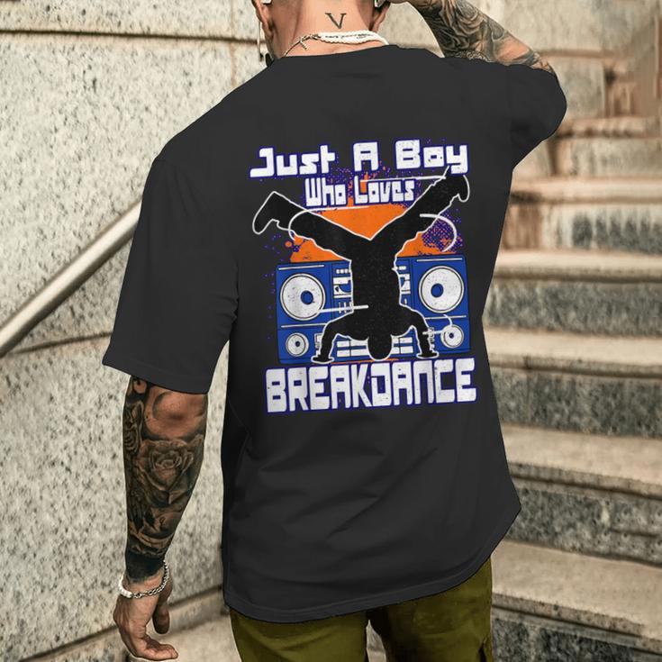 Nur Ein Junge Breakdance Dancer Breakdance T-Shirt mit Rückendruck Geschenke für Ihn