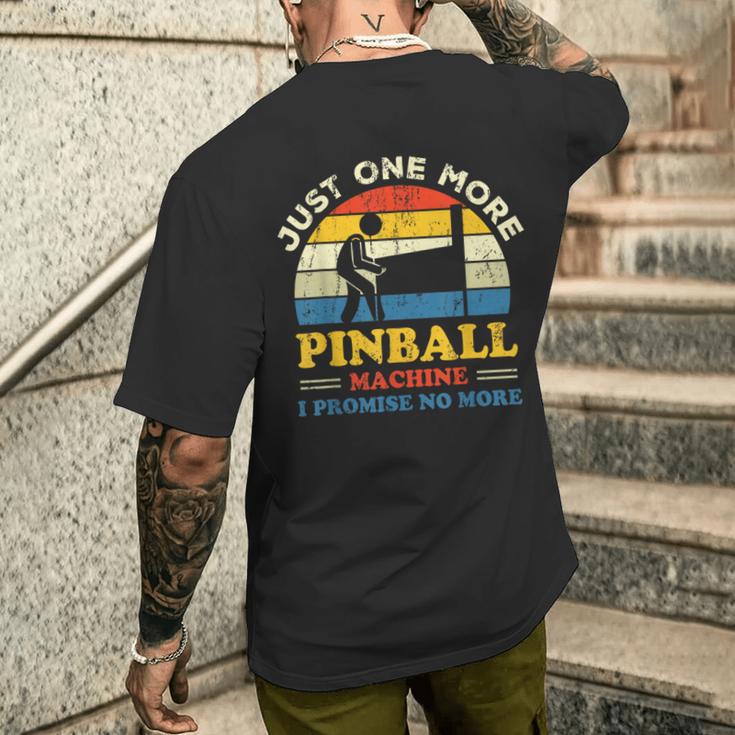 Pinball Lovers Pub Sports Pinball T-Shirt mit Rückendruck Geschenke für Ihn