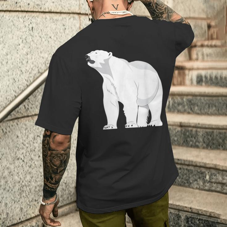 Polar Bear Arctic T-Shirt mit Rückendruck Geschenke für Ihn