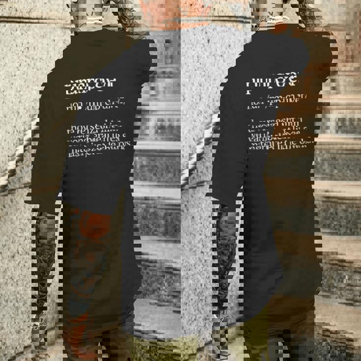 Pump Cover Definition Funda Para Bomba De Gimnasio Para Hombre De Gran Tamaño Camiseta Hombre Estampado Espalda Regalos para él