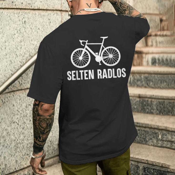 Rare Radlos Cyclist Mountain Bike Road Bike Bicycle T-Shirt mit Rückendruck Geschenke für Ihn