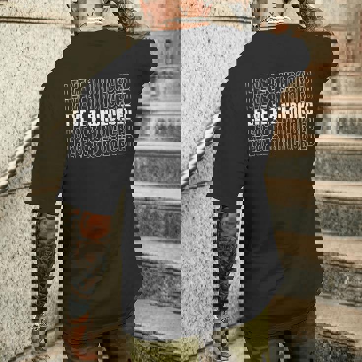 Regalo Desbloqueado De Nivel 18 Para Fiesta De Cumpleaños Número 18 Camiseta Hombre Estampado Espalda Regalos para él