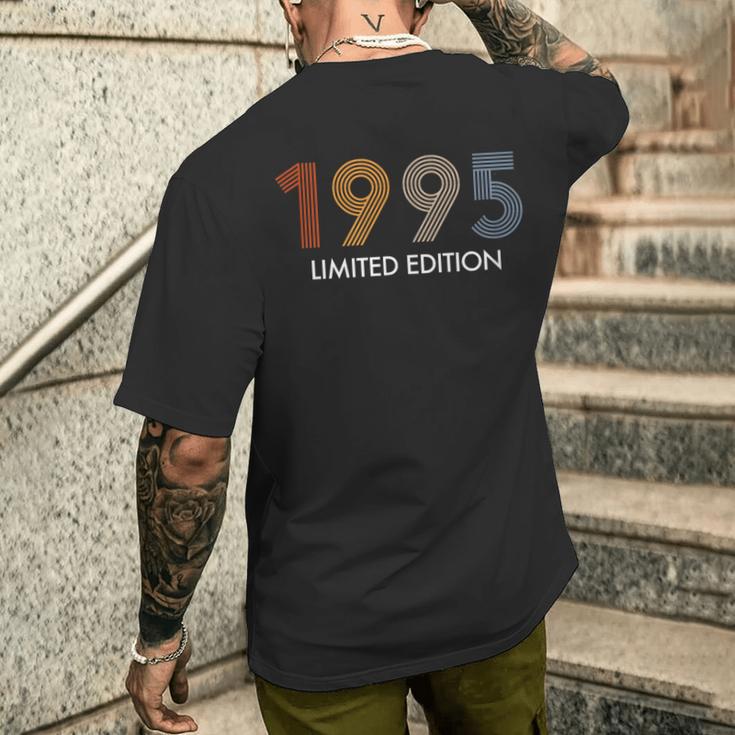 Retro 30 Jahre Jahrgang 1995 Limited Edition 30 Geburtstag T-Shirt mit Rückendruck Geschenke für Ihn