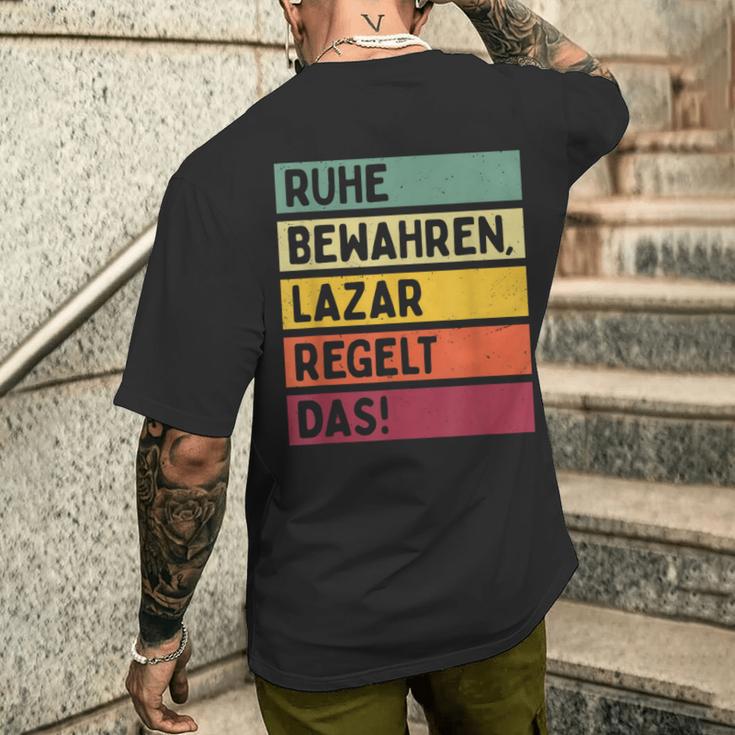 In Retro Colours T-Shirt mit Rückendruck Geschenke für Ihn