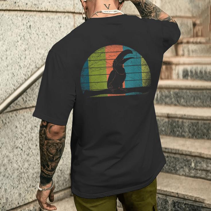 Retro Toucan T-Shirt mit Rückendruck Geschenke für Ihn