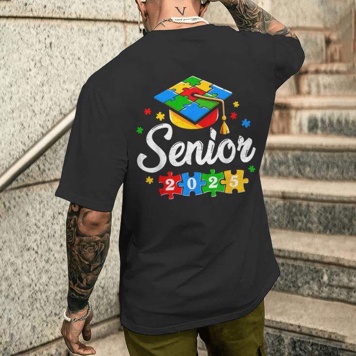 Senior Autism Graduate 2025 Autism Graduation Senior 2025 Men's Back ...