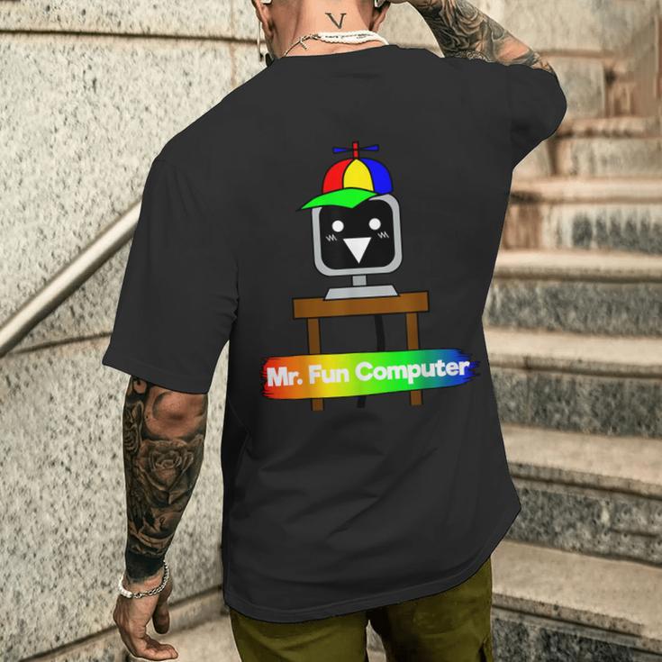 Sprunki Mr Fun Computer T-Shirt mit Rückendruck Geschenke für Ihn