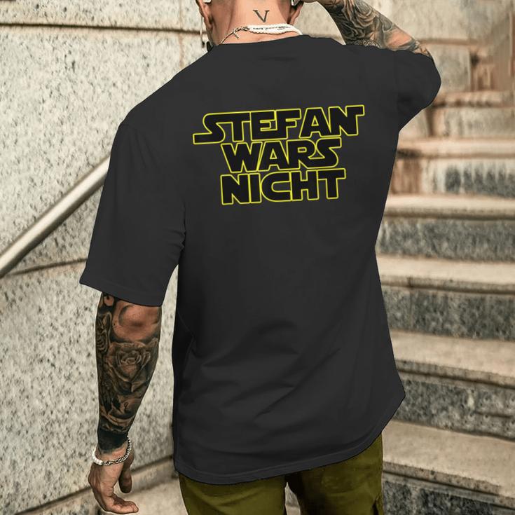 Stefan Wars Nicht T-Shirt mit Rückendruck Geschenke für Ihn