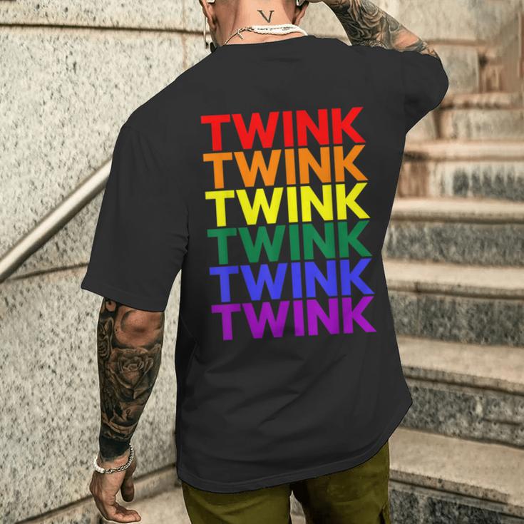 Twink T-Shirt mit Rückendruck Geschenke für Ihn