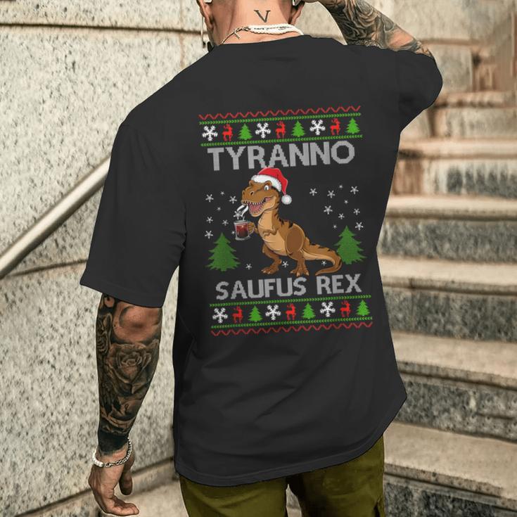 Tyranno Saufus Rex T-Shirt mit Rückendruck Geschenke für Ihn